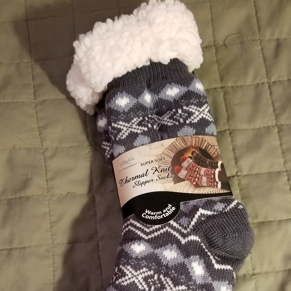 Thermal knit socks